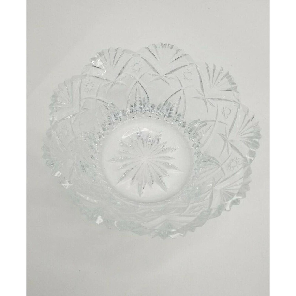 Vintage Vincennes D'Arques - J. G. Durand France French Crystal Bowl 9.5" Round - Picture 4 of 4